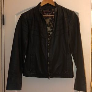 Street Legal black leather jacket